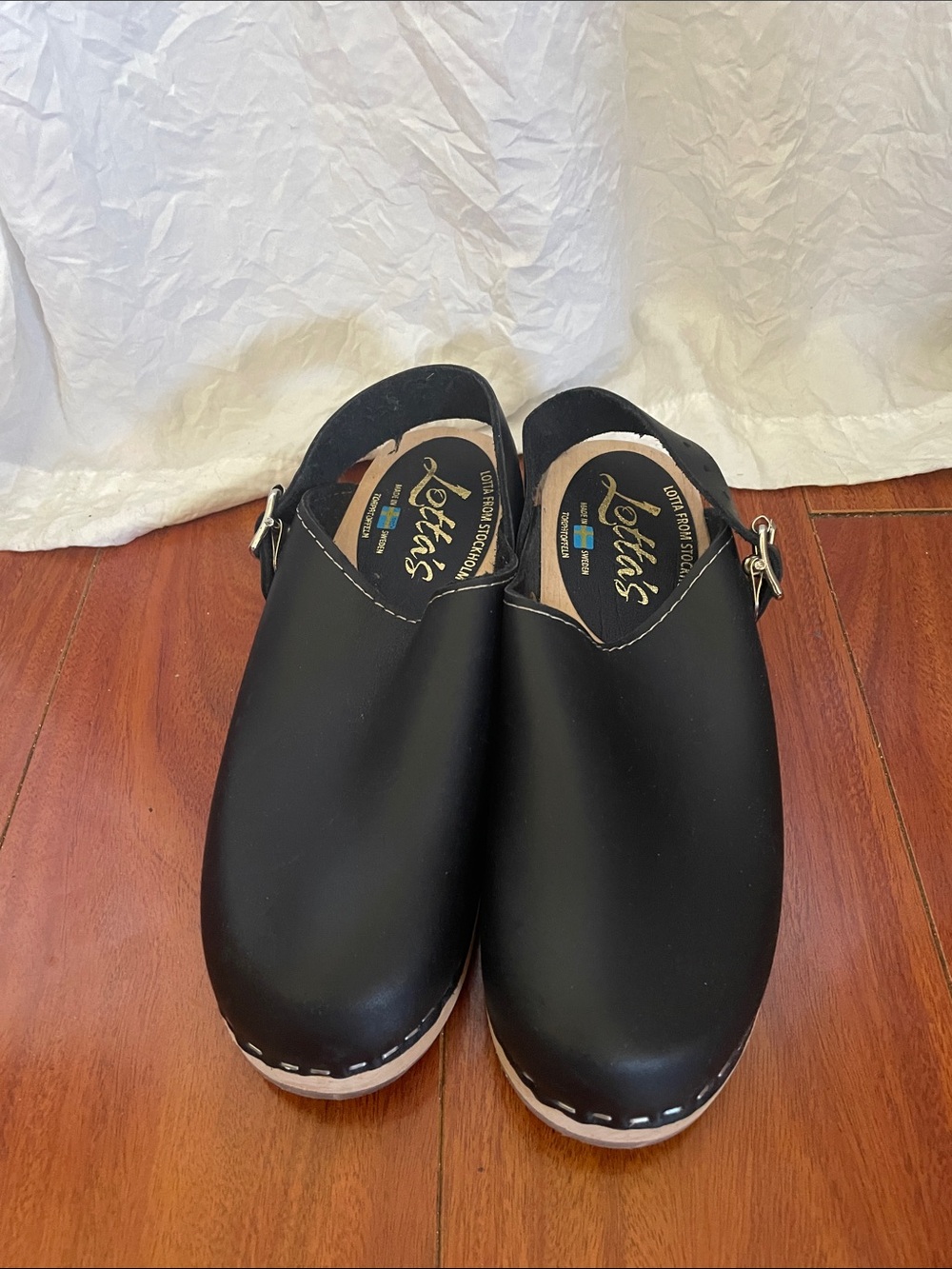 Lotta’s Swedish wooden clogs